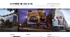 Desktop Screenshot of blowup-media.es